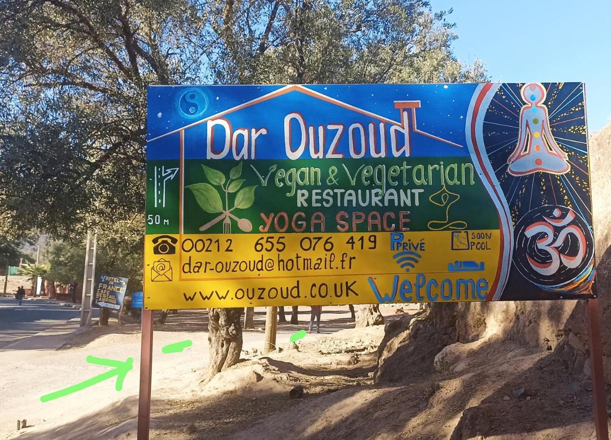 Hotel DAR OUZOUD Vegan Exterior foto